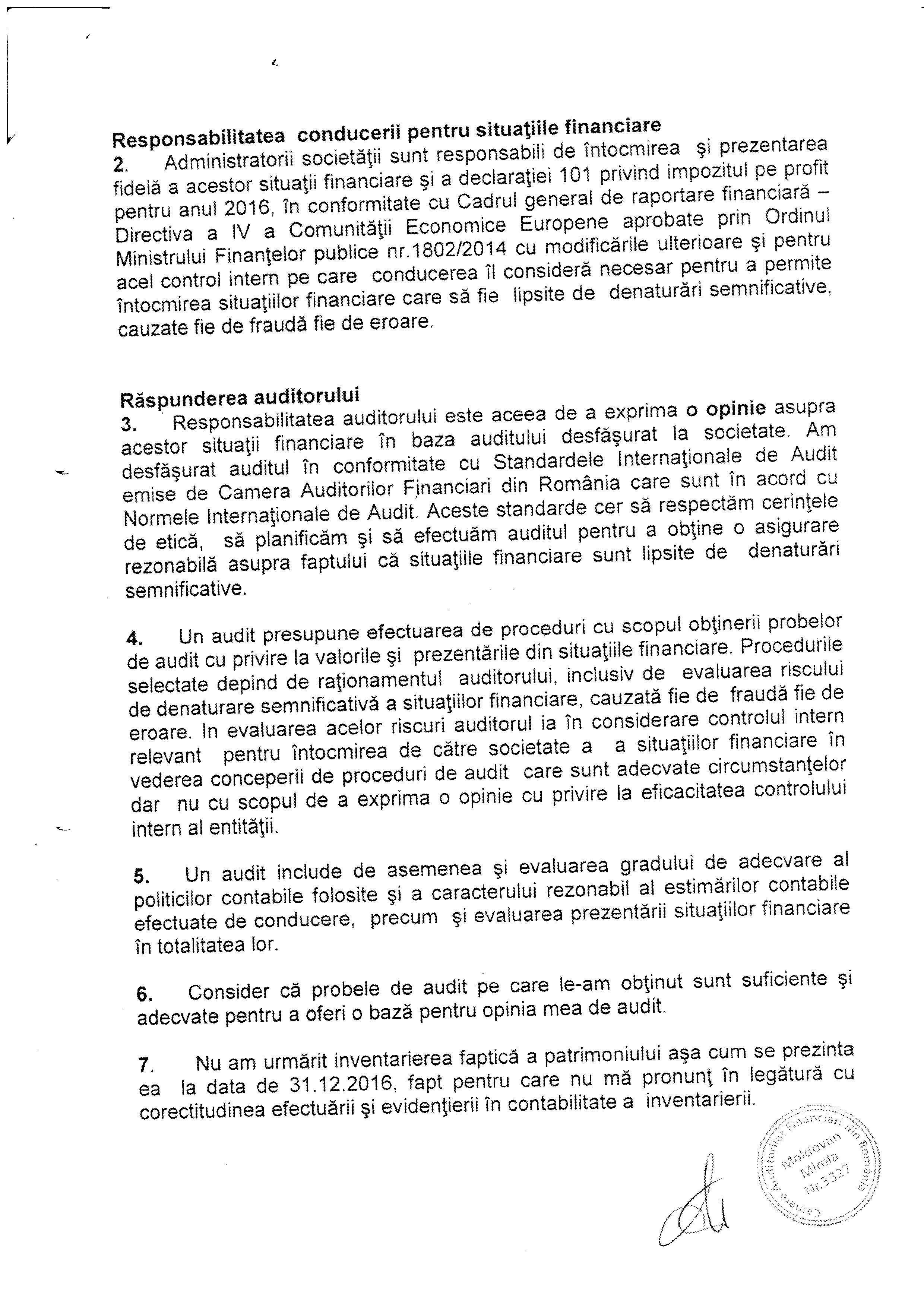 RAPORT AUDIT 2